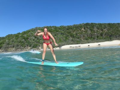 Learn to Surf Australias Longest Wave Great Beach Drive Adventure  - Rainbow Beach 3 hour trip